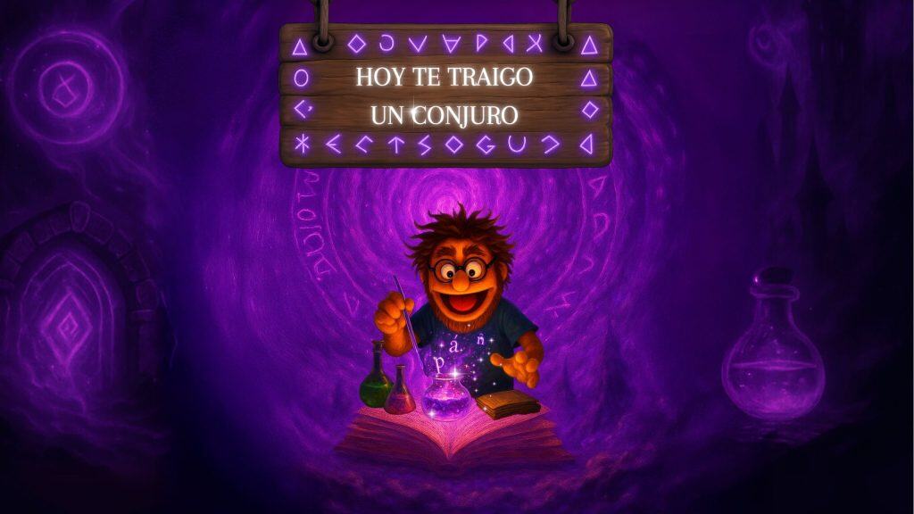 🔮 #6 | Hoy te traigo Un Conjuro: #ParaHablarDelPasado —sin parecer un robot.